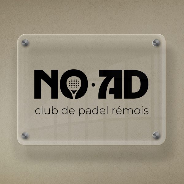 Création logo - NO AD Padel